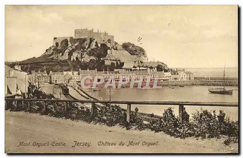 Cartes postales Jersey Chateau du Mont Orgueil