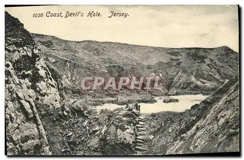 Cartes postales Jersey Coast Devil s Hole