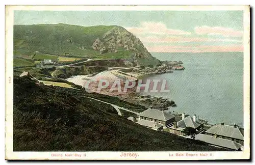 Cartes postales Jersey La baie bonne nuit
