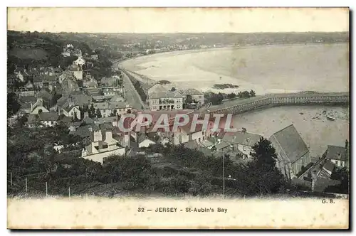 Cartes postales Jersey St Aubin s Bay