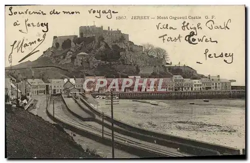 Cartes postales Jersey Mont Orgueuil Castle