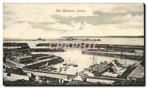 Cartes postales Jersey The Harbour Bateaux