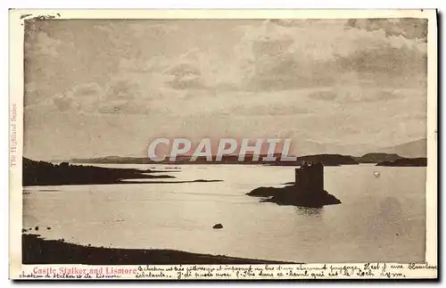 Cartes postales Castle Stalker and Lismore
