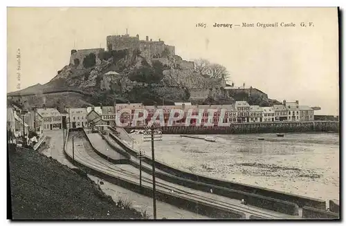 Cartes postales Jersey Mont Orgueuil Castle