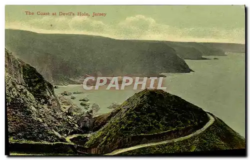 Cartes postales Jersey The Coast at Devil s Hole