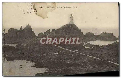 Cartes postales Jersey La Corbiere Phare