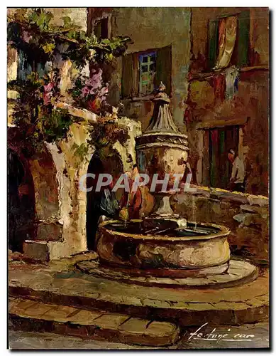 Cartes postales moderne Fontaine En Provence