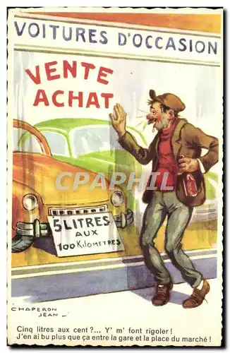 Ansichtskarte AK Voitures d occasion Automobile Jean Chaperon