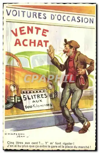 Cartes postales Voitures d occasion Automobile Jean Chaperon