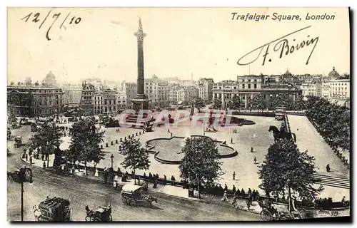 Cartes postales Trafalgar Square London