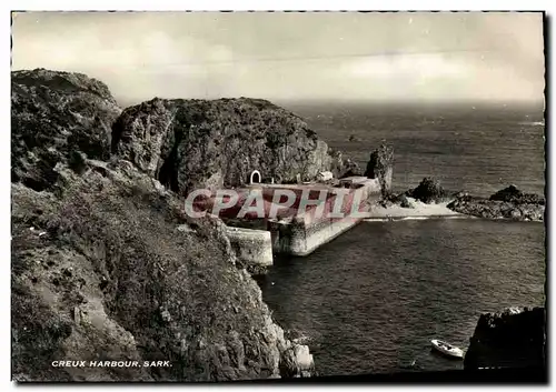 Moderne Karte Creux Harbour Sark