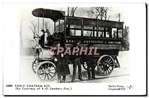 Cartes postales moderne Early Chatham Bus Croydon