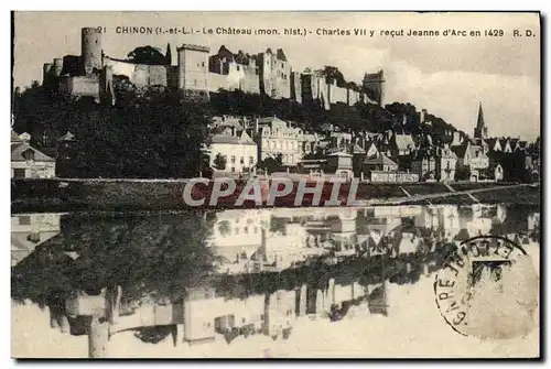 Cartes postales Chinon Le Chateau