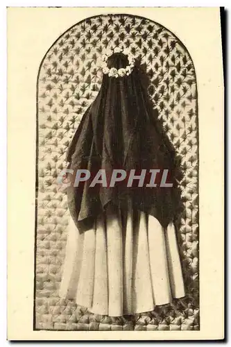 Cartes postales Manteau blanc et grand voile de Sainte therese de l Enfant Jesus