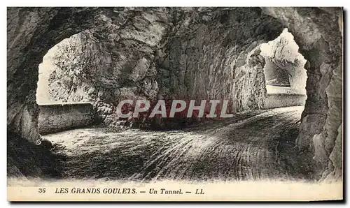 Cartes postales Les Grands Goulets Un Tunnel