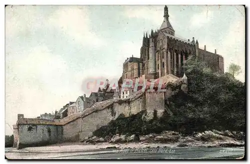 Cartes postales Mont St Michel Cote Nord Est