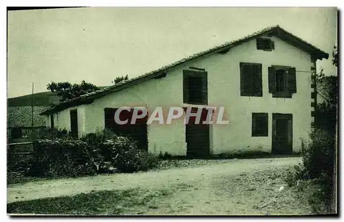 Cartes postales Pays basque Maison basque a Ibarron