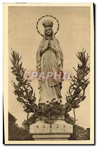 Cartes postales Lourdes La Vierge Couronnee