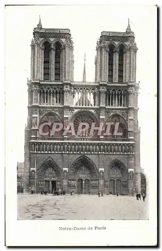 Cartes postales Paris Eglise Notre Dame