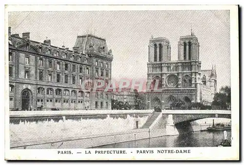 Cartes postales Paris Eglise Notre Dame La Prefecture