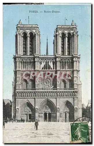 Cartes postales Paris Eglise Notre Dame