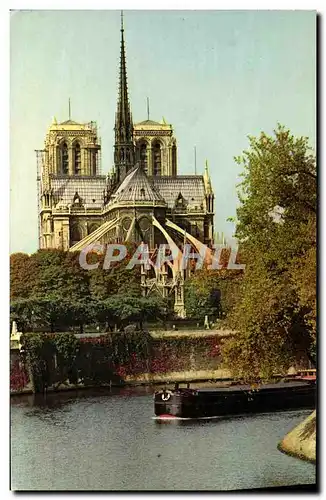 Ansichtskarte AK Paris Eglise Notre Dame Facade de la Cathedrale