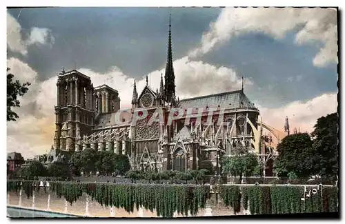 Cartes postales Paris Eglise Notre Dame La Cathedrale