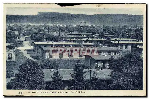Cartes postales Bitche Le Camp Maisons des Officiers