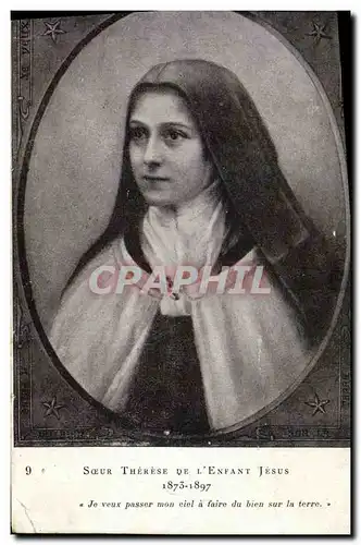 Cartes postales Sainte Therese de l enfant Jesus