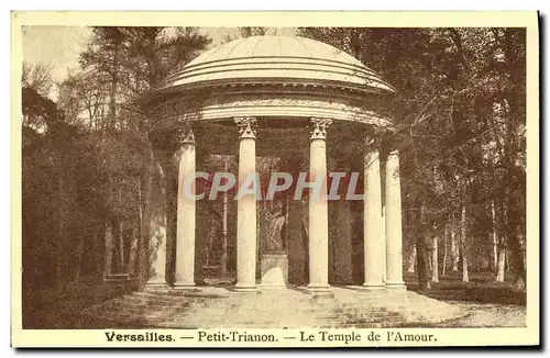 Ansichtskarte AK Versailles Petit Trianon Le Temple de L Amour