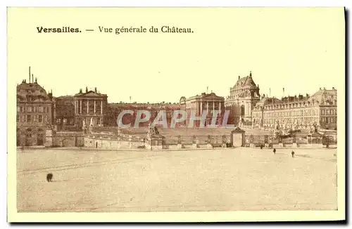 Ansichtskarte AK Versailles Vue Generale du Chateau