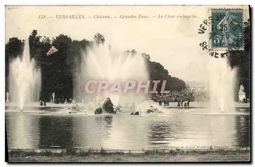 Ansichtskarte AK Versailles Chateau Grandes Eaux