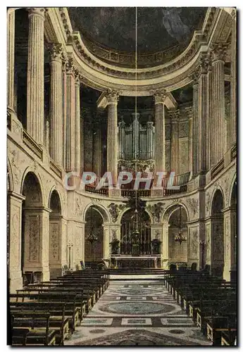 Ansichtskarte AK Versailles Interieur de la chapelle