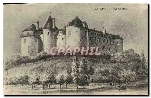 Cartes postales Apremont Le Chateau