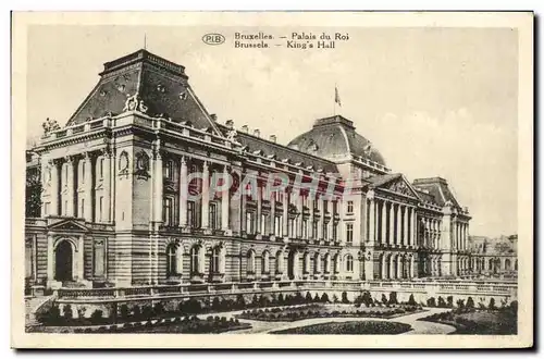 Cartes postales Bruxelles Palais du Roi
