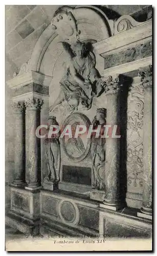 Cartes postales Tombeau du Louis XIV Abbaye de Saint Denis