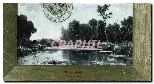 Cartes postales Roelofs A la rive