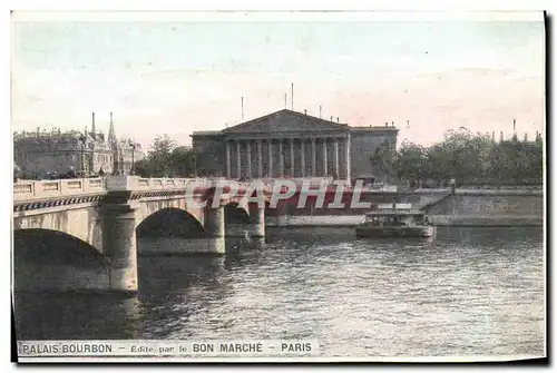 Ansichtskarte AK Palais Bourbon Paris