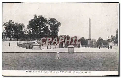 Ansichtskarte AK Paris Les Tuileries La Terrasse de L Orangerie