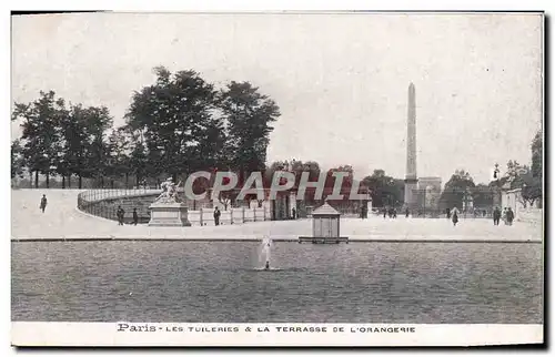 Cartes postales Paris Les Tuileries La Terrasse de L Orangerie