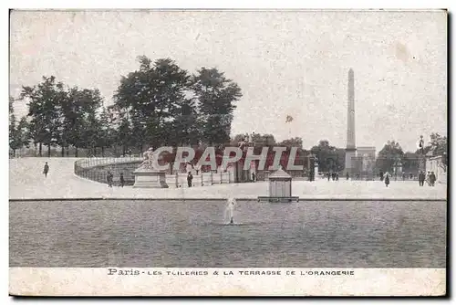 Ansichtskarte AK Paris Les Tuileries La Terrasse de L Orangerie