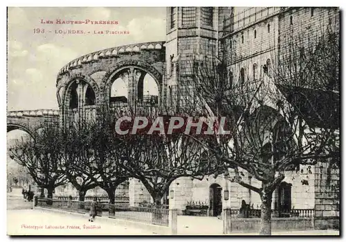 Cartes postales Lourdes Les piscines