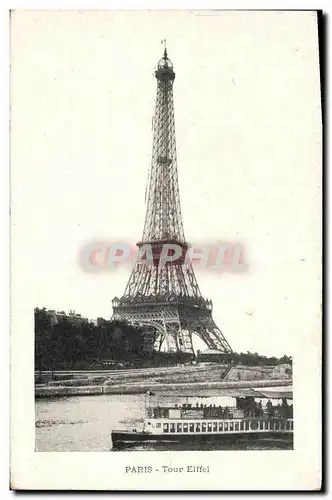 Ansichtskarte AK Paris Tour Eiffel Peniche