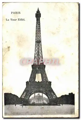 Cartes postales Paris La Tour Eiffel