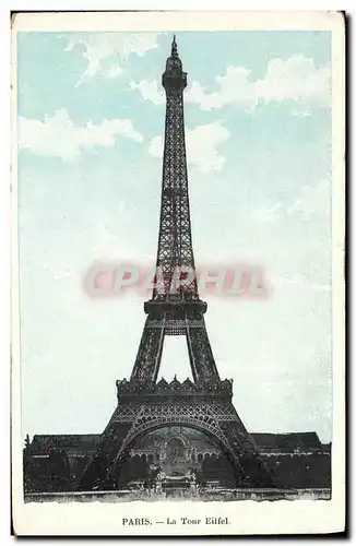 Cartes postales Paris La Tour Eiffel