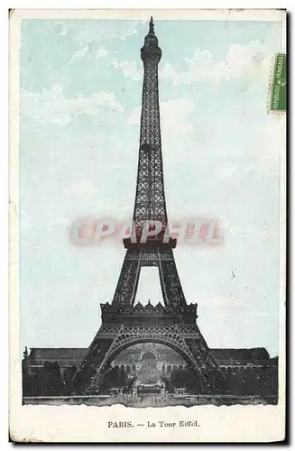 Cartes postales Paris La Tour Eiffel