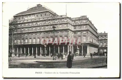 Ansichtskarte AK Paris Theatre de la Comedle Francaise