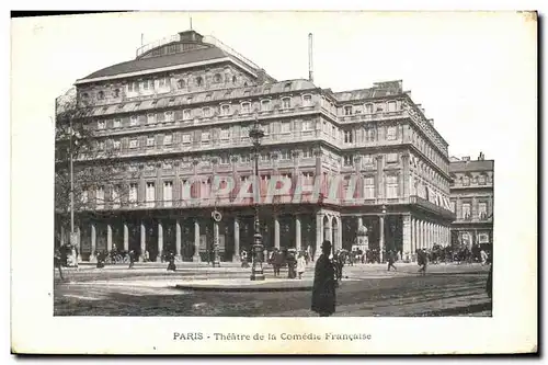 Cartes postales Paris Theatre de la Comedle Francaise