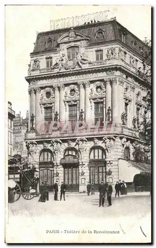 Ansichtskarte AK Paris Theatre de la Renaissance