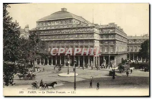 Cartes postales Paris Le Theatre Francais